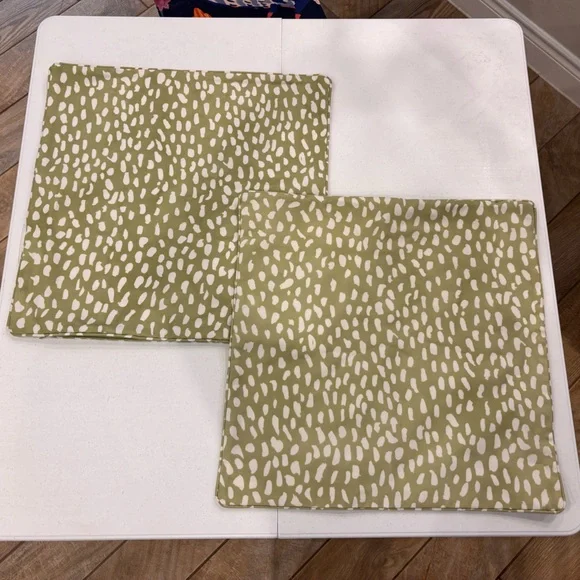 Ballard Design Thandie Watercolor Outdoor Pillow Shams - Picture 2 of 7